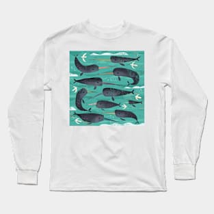 Narwhals and Narbirds Long Sleeve T-Shirt